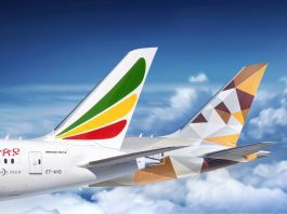 Ethiopian Airlines and Etihad Airways