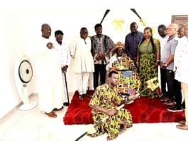 Ceana Delegation Pays Historic Visit To Awoamefia Togbi Sri Iii