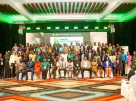Dignitaries And Attendees In A Group Photograph At The Th Ghana Green Building Summit