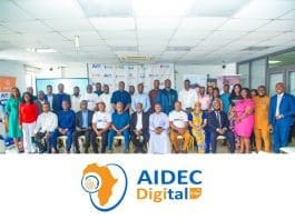 Dignitatries And Participant Present At The Launch Of Aidec Digital S Bpo Centre