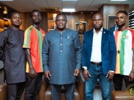 Ghana Fencing Association Meets Communication Minister