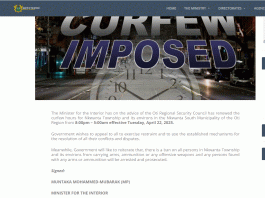 Curfew
