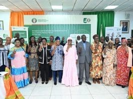 Celebrating Progress With Commitment Signs Participants Flash The Ecowas Th Jubilee Hand Sign After Fruitful Deliberations On Women’s Health A