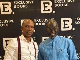 Prof Douglas Boateng With Uj Press Exclusive Books In South Africa
