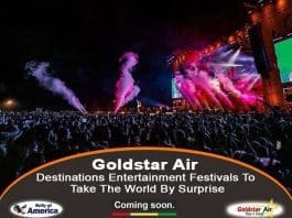 Goldstar Air is set to revolutionize the entertainment scene with festivals at all destinations to energize activations and also fostering global unity, business networking, and charitable fundraising. Join the airline for an unforgettable experience that brings people together, supports great causes, and celebrates the spirit of connection.