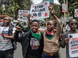 Kenya Demonstration Against The Killing Of Albert Ojwang