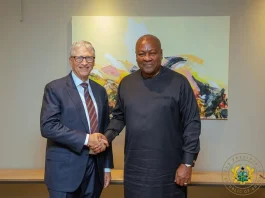 Mahama Meets Bill Gates