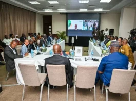Participants from 20 African Central Banks, Payment Switches & AfricaNenda Foundation at the opening session of the Peer Learning Workshop Visit held on Tuesday, June 17, 2025 in Lagos, Nigeria.