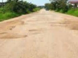 Poor Road Network At Edina Amoanda