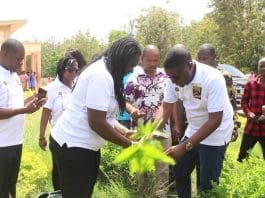 The EPA Boss, Preparing To Plant A Tree At DZOSEC