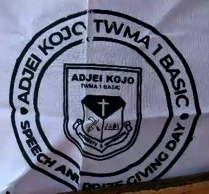 Adjei Kojo TWMA 1 Basic School Holds 2nd Speech, Prize Giving Day