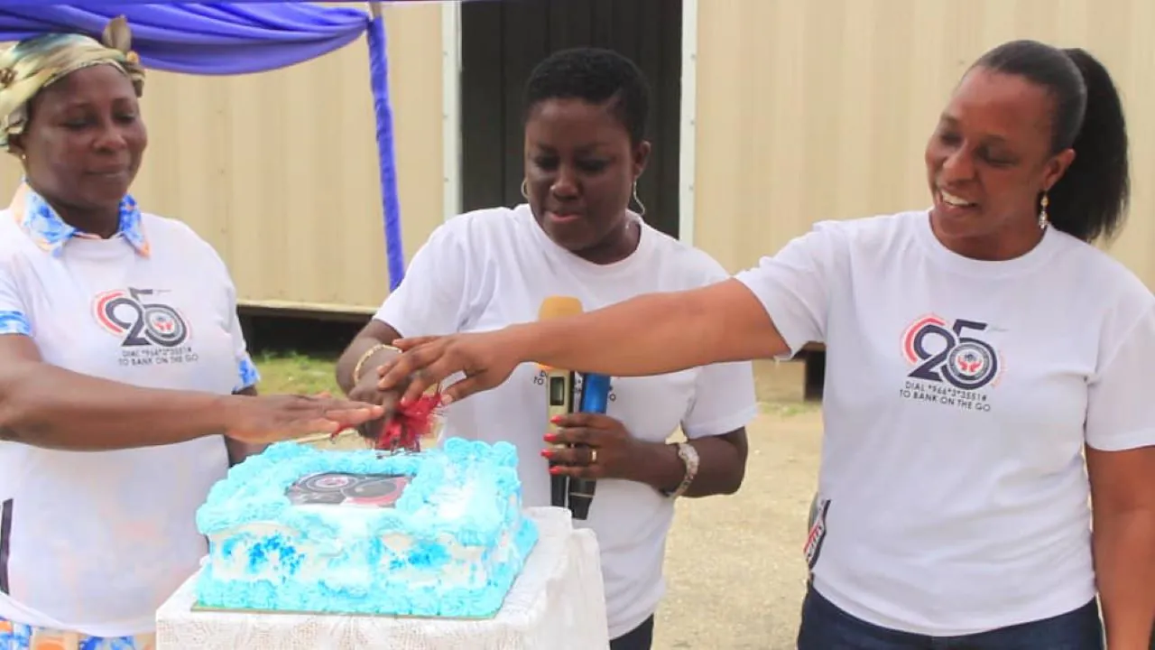 Cutting Of The 25th Anniversary Cake At The Event