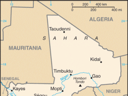 Mali Mining Map