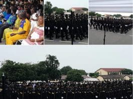 Ghana Police 545 Recruits