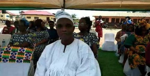 Tema West Municipal Education Director Mr Issac Mccathy Mensah