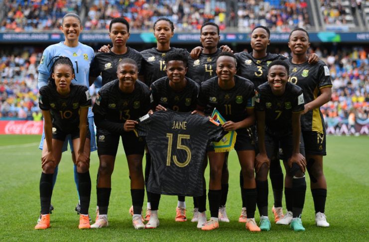 The Banyana Banyana Squad Get Ready For A World Cup Qualifier In Credit Getty Images