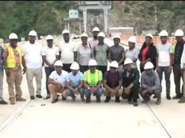 Ugandan Power Delegation Visits Bui Dam