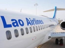 Commercial Aircraft Corporation of China (CACC) delivers a C909 aircraft to Lao Airlines, marking the model's debut in the Lao market, May 30, 2025. (Photo from the official website of Commercial Aircraft Corporation of China)