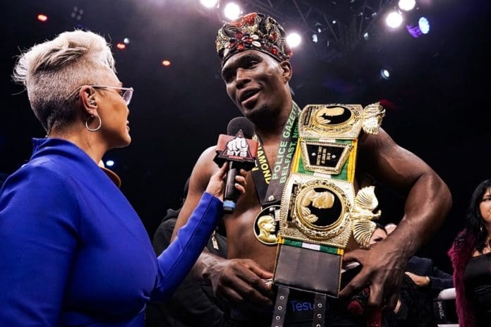 Claudia Trejos And Bkb Heavyweight Champion Gustavo Trujillo