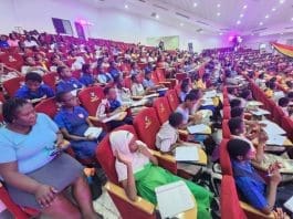 Cross Section Of Beneficiaries At The Girls In Ict Climax In The Greater Accra Region In