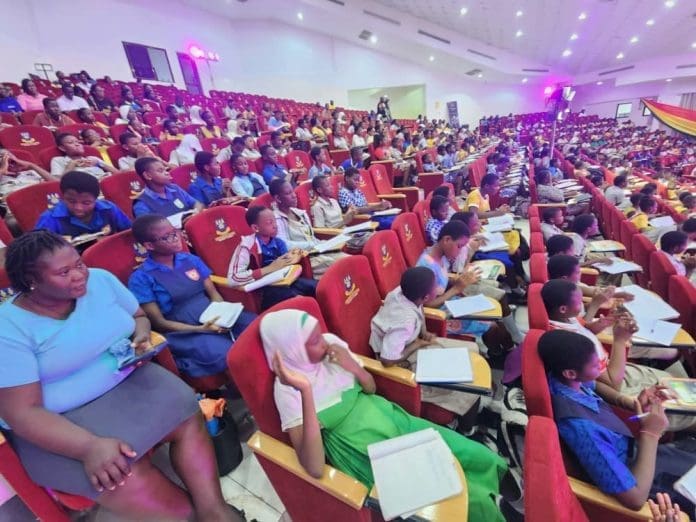 Cross Section Of Beneficiaries At The Girls In Ict Climax In The Greater Accra Region In