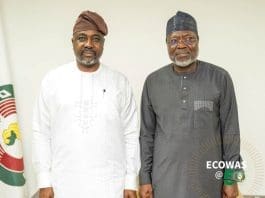 Dr Omar Alieu Touray Et Adedeji Ebo En Blanc