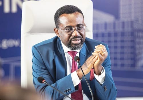 Governor Of The Bank Of Ghana, Dr Johnson Asiamah