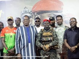 the Premiere of "Captain Ibrahim Traore" Movie