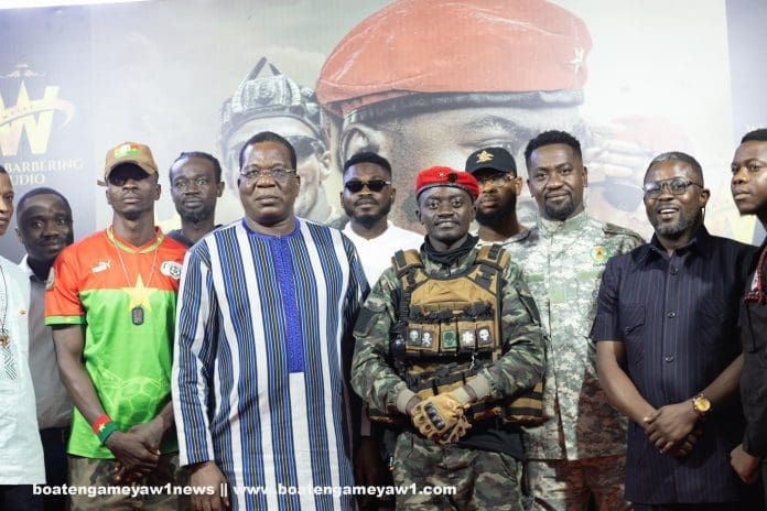 the Premiere of "Captain Ibrahim Traore" Movie
