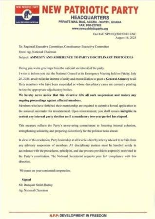 Npp Letter