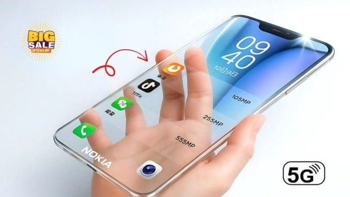 Nokia Unveils Transparent G Phone