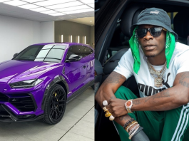 Shatta Wale’s Lamborghini