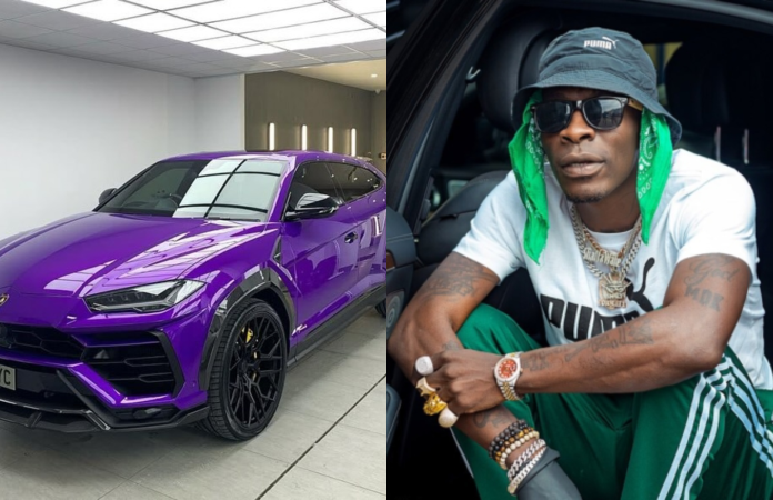 Shatta Wale’s Lamborghini