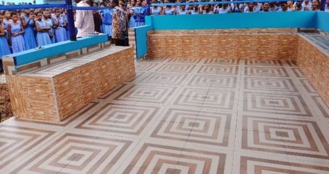 Summer Hut Donated By Enyan Denkyira Senior High Technical School SRC