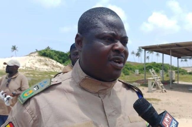 The Central Regional Director, NADMO, Kwesi Dawood The Central Regional Director, NADMO, Kwesi Dawood