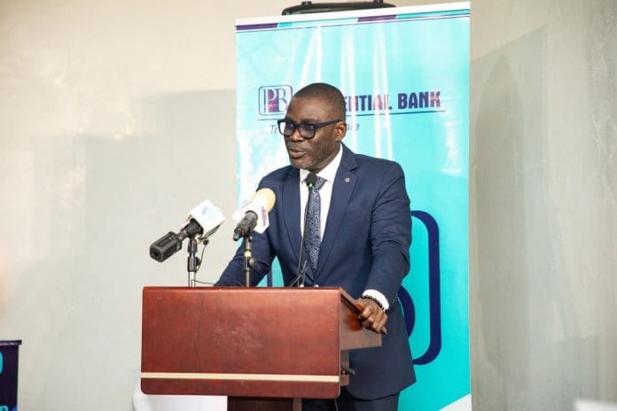 The Managing Director Of Prudential Bank Limited Bernard Gyebi