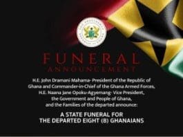 Schedules State Burial