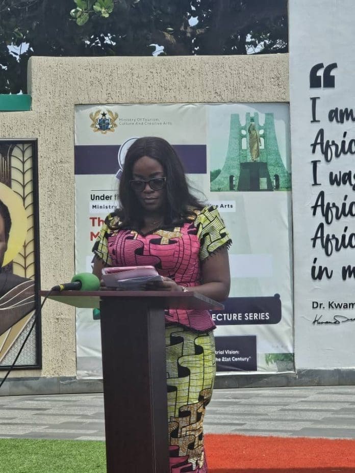 Chief Executive Officer Of The Ghana Trade Fair Company Limited Mrs Naa Amerley Bamba