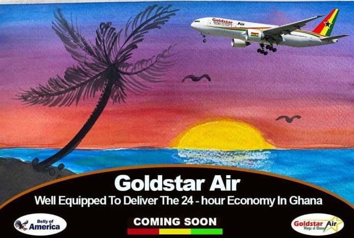 Ghanaians are eager to witness the 24-hour economy policy been delivered by Goldstar Air, trusting it will transform the livelihoods of the Ghanaian youth and create jobs. Goldstar Air is well equipped to deliver this visionary policy, promising hope, over 2 million job opportunities, and Project $1 trillion foreign exchange reserves. This initiative will also give birth to two new cities, Tamale and Wa, the Agrarian City along with an industrial zone in Ho, thereby driving the 24-hour economy with steady growth and developments. Ghanaians are eager to witness the 24-hour economy policy been delivered by Goldstar Air, trusting it will transform the livelihoods of the Ghanaian youth and create jobs. Goldstar Air is well equipped to deliver this visionary policy, promising hope, over 2 million job opportunities, and Project $1 trillion foreign exchange reserves. This initiative will also give birth to two new cities, Tamale and Wa, the Agrarian City along with an industrial zone in Ho, thereby driving the 24-hour economy with steady growth and developments.