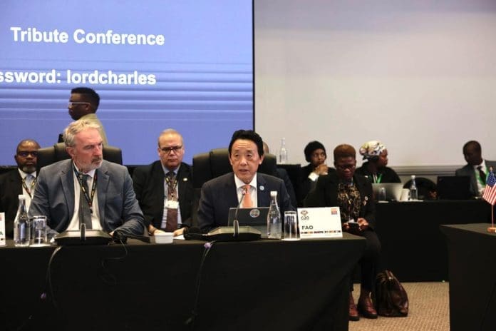 FAO's Director-General appealed to G20 ministers to help transform global agrifood systems to be more efficient, inclusive, resilient, and sustainable. FAO's Director-General appealed to G20 ministers to help transform global agrifood systems to be more efficient, inclusive, resilient, and sustainable.