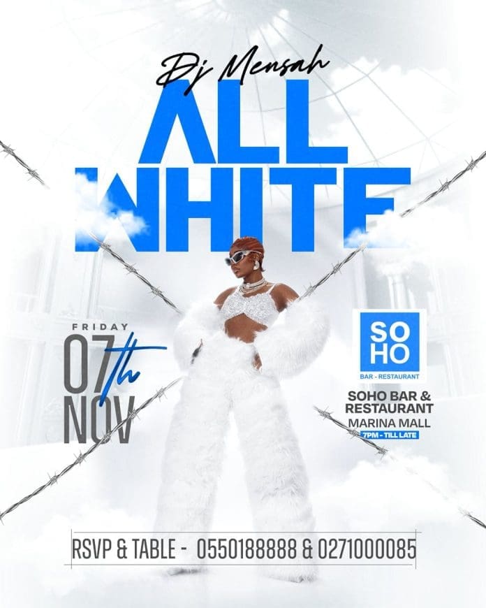 Dj Mensah All White