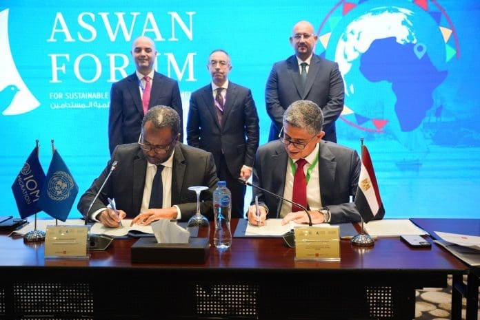 Iom And Cccpa Sign A Memorandum Of Understanding At The Aswan Forum To Strengthen Cooperation On Peace Security And Migration Governance Iom And Cccpa Sign A Memorandum Of Understanding At The Aswan Forum To Strengthen Cooperation On Peace Security And Migration Governance