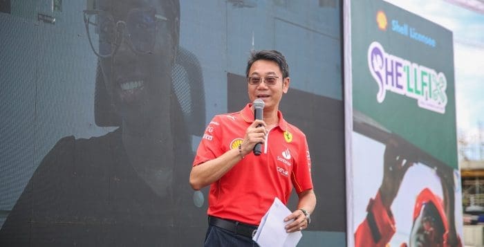 Mr Christian Li Managing Director Of Vivo Energy Ghana Delivering A Keynote Address At The Official Launch Of The She Llfix Campaign Mr Christian Li Managing Director Of Vivo Energy Ghana Delivering A Keynote Address At The Official Launch Of The She Llfix Campaign