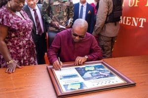President John Dramani Mahama Signing