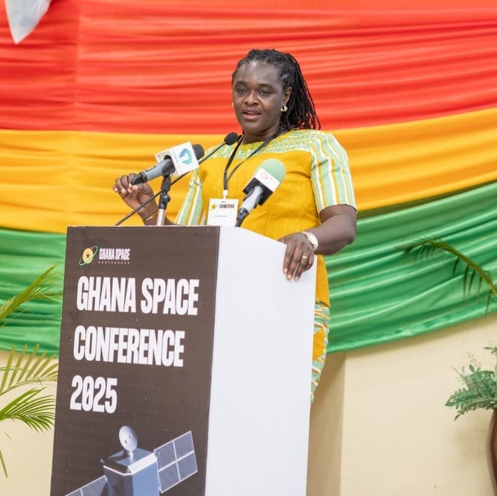 The Chief Executive Officer Of The Environmental Protection Authority Epa Prof Nana Ama Browne Klutse Giving A Keynote Address At The Ongoing Ghana Space Conference The Chief Executive Officer Of The Environmental Protection Authority Epa Prof Nana Ama Browne Klutse Giving A Keynote Address At The Ongoing Ghana Space Conference