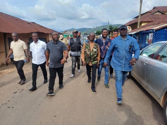 Johnson Asiedu Nketia on the tour