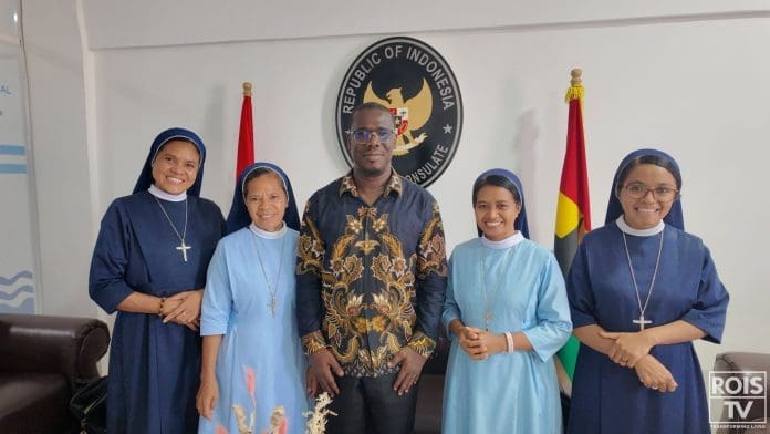 Indonesian Reverend Sisters Pay Courtesy Call on Honorary Consul in Accra