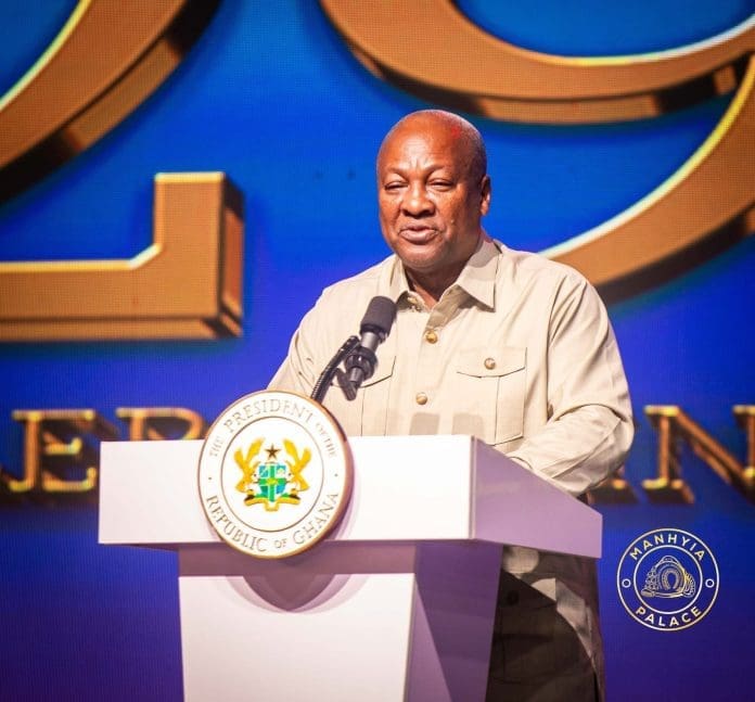 John Mahama at GJA Awards John Mahama at GJA Awards