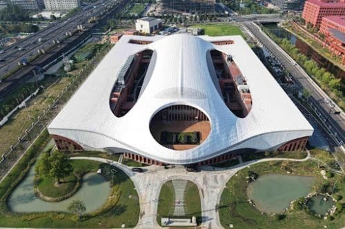 Photo shows the Centrifugal Hypergravity and Interdisciplinary Experiment Facility (CHIEF) in Hangzhou, east China's Zhejiang province. (Photo/Long Wei) Photo shows the Centrifugal Hypergravity and Interdisciplinary Experiment Facility (CHIEF) in Hangzhou, east China's Zhejiang province. (Photo/Long Wei)