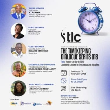 “Ghana Cannot Be Late Anymore”: Transformational Leadership Concepts Call for a New Culture of Time Discipline in 2026